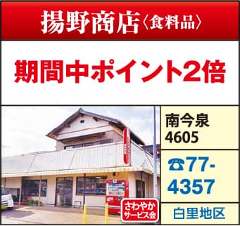 揚野商店（食料品）